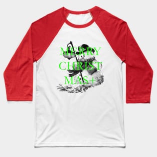 Snowman merry christmas Baseball T-Shirt